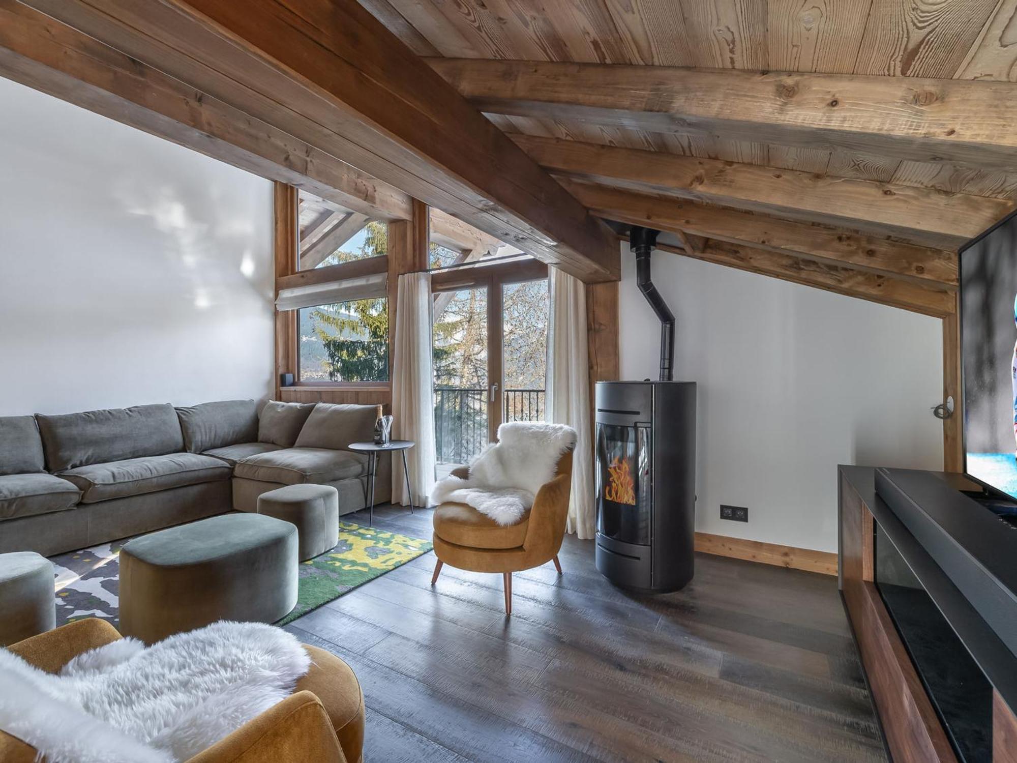 Spacieux De Luxe A Courchevel, Proche Pistes Et Commerces, Parking Inclus - Fr-1-568-7 Courchevel