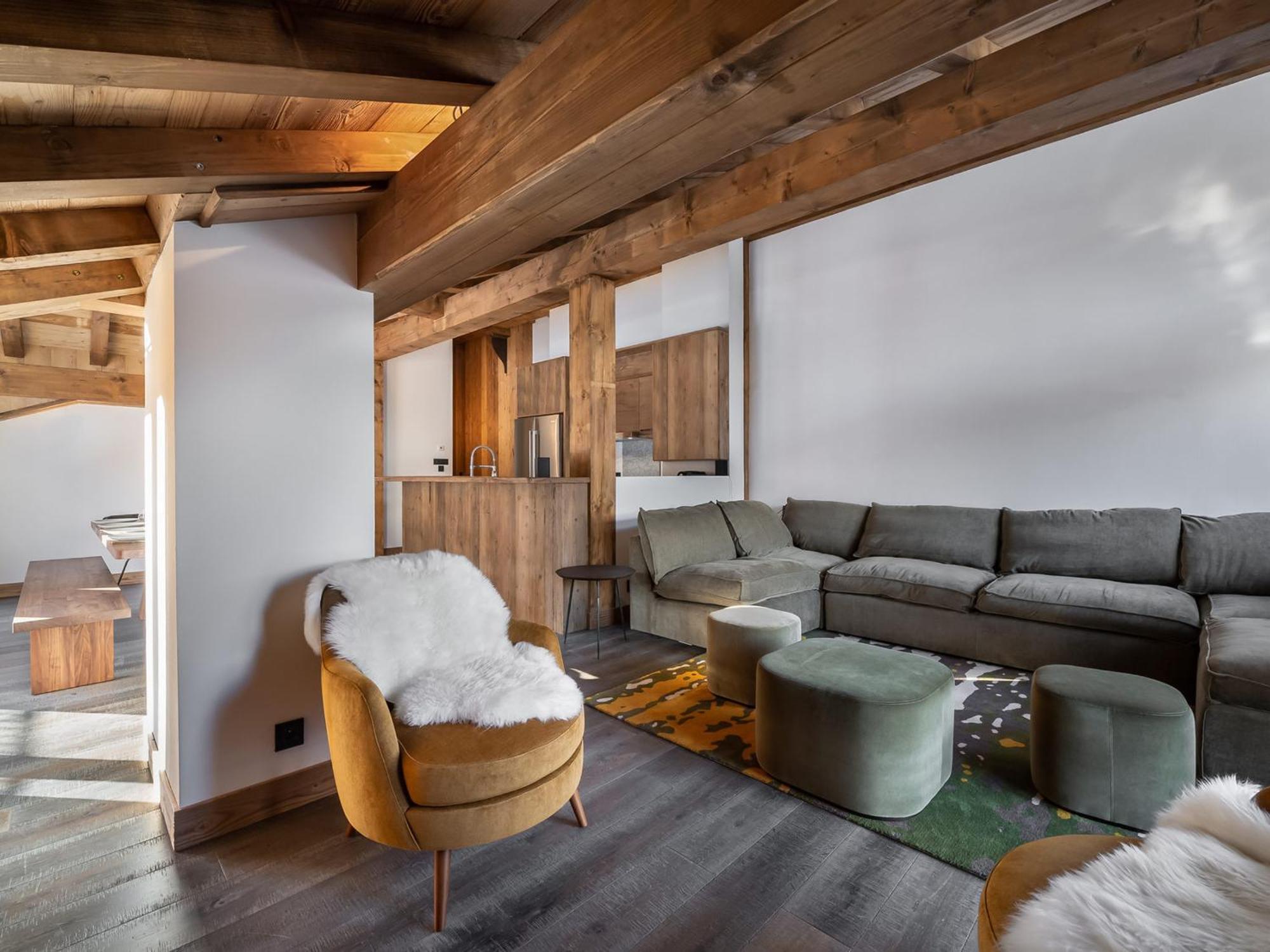 Spacieux De Luxe A Courchevel, Proche Pistes Et Commerces, Parking Inclus - Fr-1-568-7 *