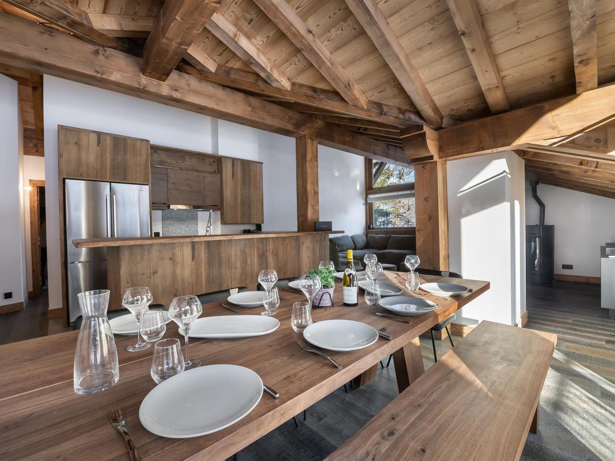 Spacieux De Luxe A Courchevel, Proche Pistes Et Commerces, Parking Inclus - Fr-1-568-7 Apartment Courchevel