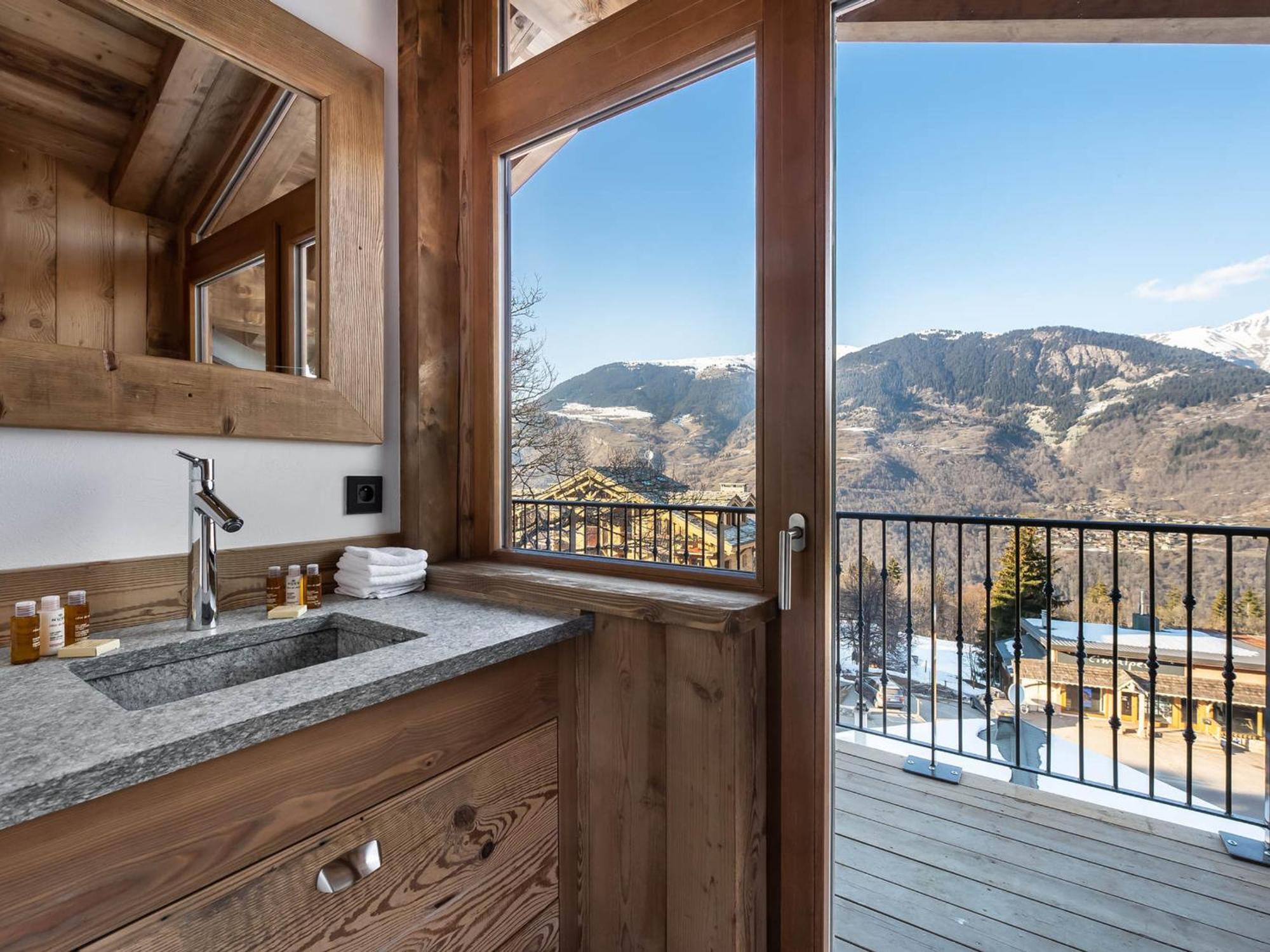 Spacieux De Luxe A Courchevel, Proche Pistes Et Commerces, Parking Inclus - Fr-1-568-7 Apartamento
